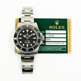 Rolex Submariner 114060 Black Dial Jun 2013