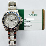 Rolex Submariner 116659SABR Pave Diamond Dial Jun 2019