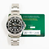 Rolex Submariner 124060 Black Dial Apr 2025 2