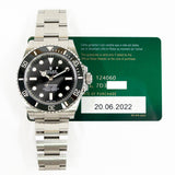 Rolex Submariner 124060 Black Dial Jun 2022 2
