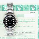 Rolex Submariner 14060M Black Dial Feb 2002