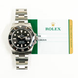Rolex Submariner Date 116610LN Black Dial Oct 2019