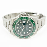 Rolex Submariner Date 116610LV Hulk Dial Aug 2015