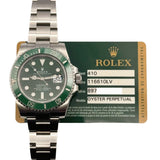 Rolex Submariner Date 116610LV Hulk Dial Jun 2013 - View 2