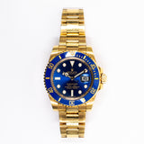 Rolex Submariner Date 116618LB Blue Dial Nov 2015
