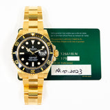 Rolex Submariner Date 126618LN Black Dial Oct 2023