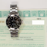 Rolex Submariner Date 16610 Black Dial - View 2
