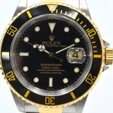 Rolex Submariner Date 16613 Black Dial Oct 1998