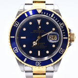 Rolex Submariner Date 16613 Blue Dial - View 3