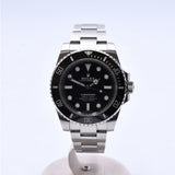 Rolex Submariner (No Date) 114060 Black Dial Apr 2018 - View 1