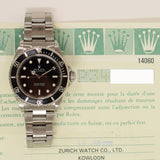 Rolex Submariner (No Date) 14060 Black Dial Jan 2001 - View 2