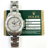 Rolex Yacht-Master 168622 Platinum Dial Dec 2007