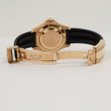 Rolex Yacht-Master 40mm Everose Gold 126655 Black Dial Jun 2020 - View 5