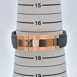 Rolex Yacht-Master 40mm Everose Gold 126655 Pave Diamond Dial Feb 2021 - View 12