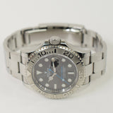 Rolex Yacht-Master 40mm Steel and Platinum 116622 Slate Dial Dec 2016 - View 3