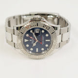 Rolex Yacht-Master 40mm Steel and Platinum 126622 Blue Dial Dec 2021 - View 3