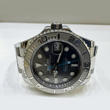 Rolex Yacht-Master 40mm Steel and Platinum 268622 Grey Dial Nov 2024 - View 3