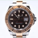 Rolex Yacht-Master 40mm Two-Tone Rose Gold 126621 Chocolate Dial Feb 2020 - View 3