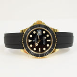 Rolex Yacht-Master 40mm Yellow Gold 226658 Black Dial Nov 2024 - View 3