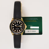 Rolex Yacht-Master 40mm Yellow Gold 226658 Black Dial Nov 2024 - View 2