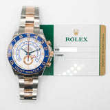 Rolex Yacht-Master II 116681 White Dial May 2017