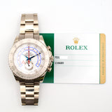 Rolex Yacht-Master II 116689 White Dial Aug 2016
