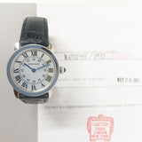 Ronde Solo de Cartier W6700155 Silver Roman Dial May 2007