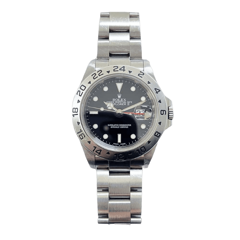Rolex Explorer II 16570 Black Dial – CHRONONATION