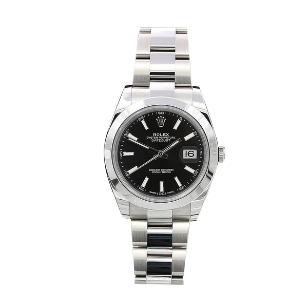 Rolex Datejust 126300 Black Dial
