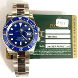 Rolex Submariner Date 'Smurf' 116619LB Blue Dial