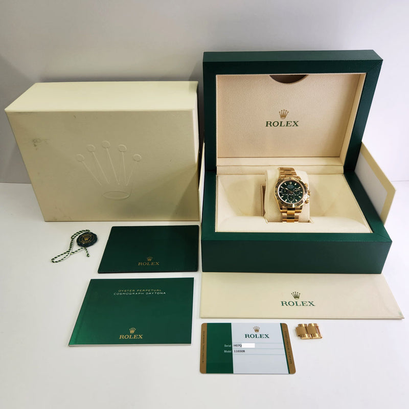 Rolex Cosmograph Daytona 116508 Black Diamond Dial