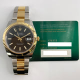 Rolex Datejust 126333 Black Dial