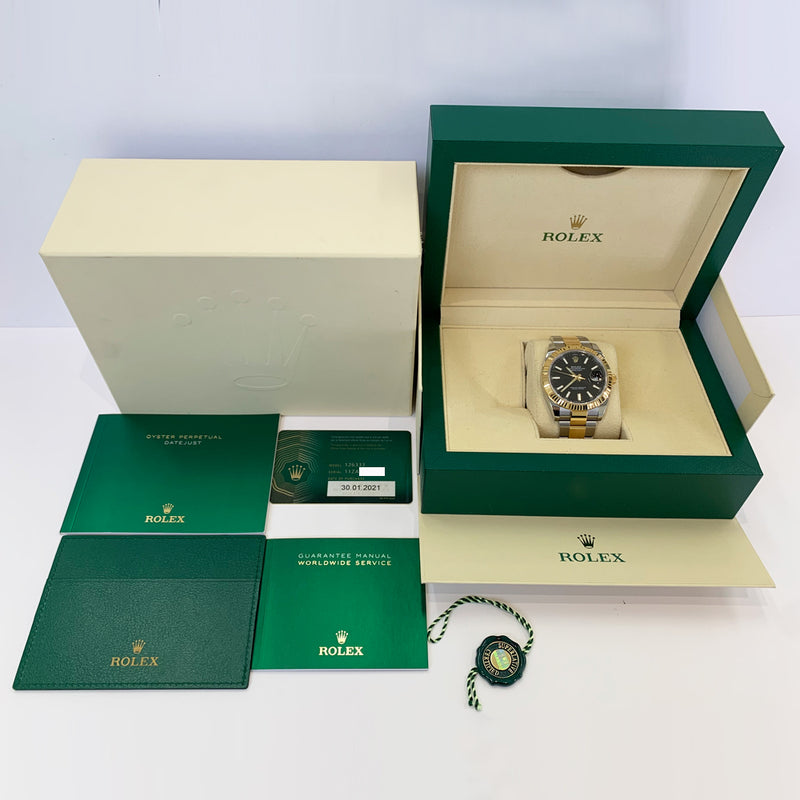 Rolex Datejust 126333 Black Dial
