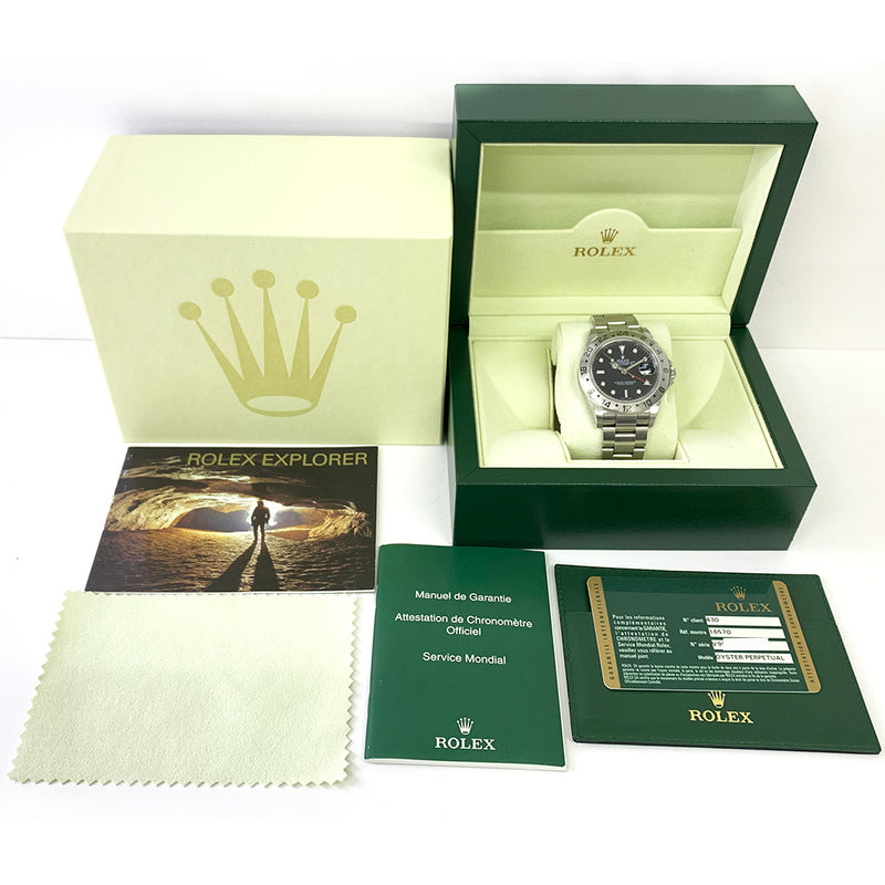 Rolex Explorer 16570 Black Dial