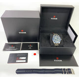 Tudor Black 79030B  Blue Dial