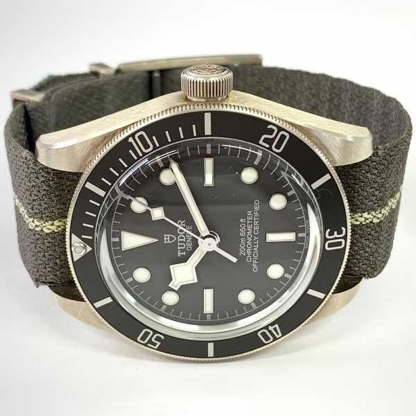 Tudor Black 79010SG Grey Dial