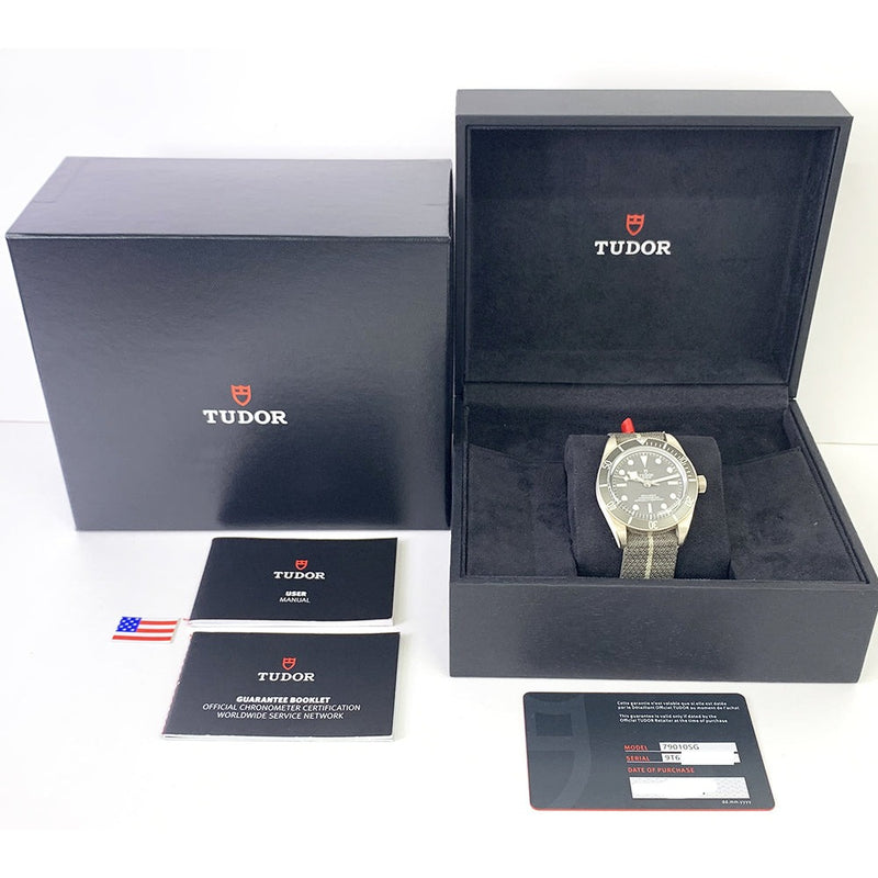 Tudor Black 79010SG Grey Dial