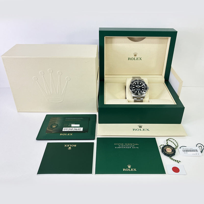 Rolex Submariner 124060 Black Dial