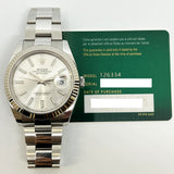 Rolex Datejust 126334 Silver Dial