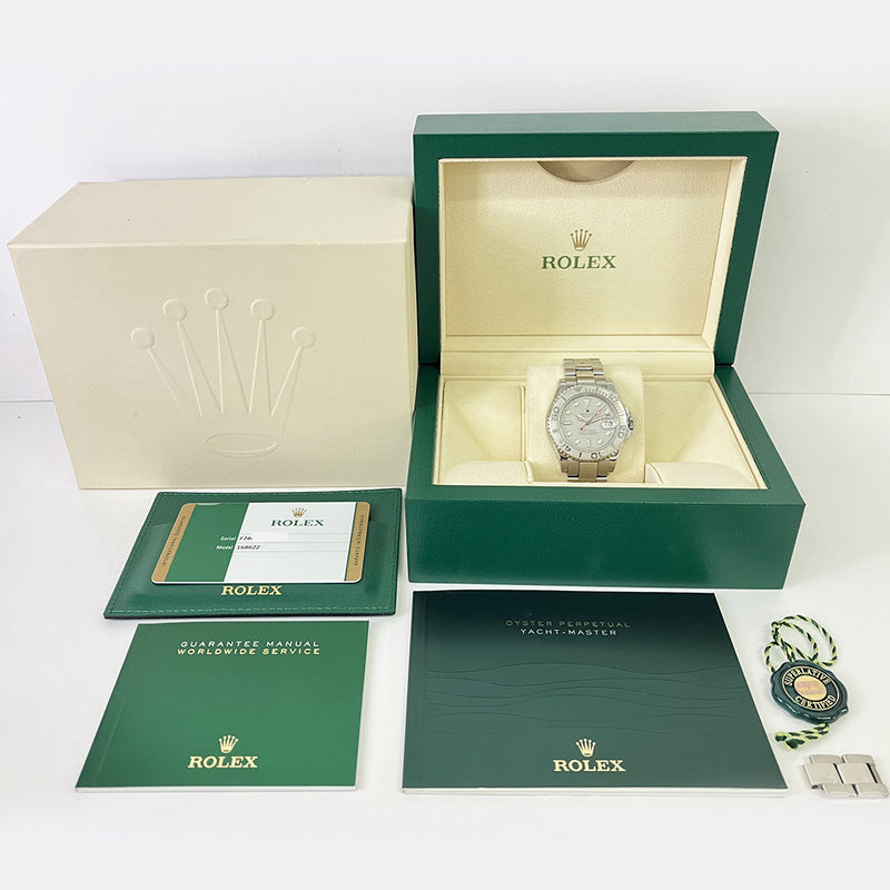 Rolex Yacht-Master 168622 Platinum Dial