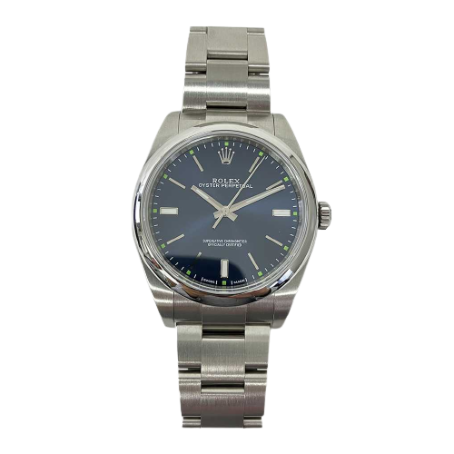 Rolex Oyster perpetual 114300 Blue Dial