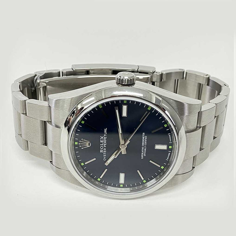 Rolex Oyster perpetual 114300 Blue Dial