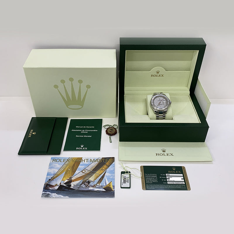 Rolex Yacht-Master 16622 Platinum Dial