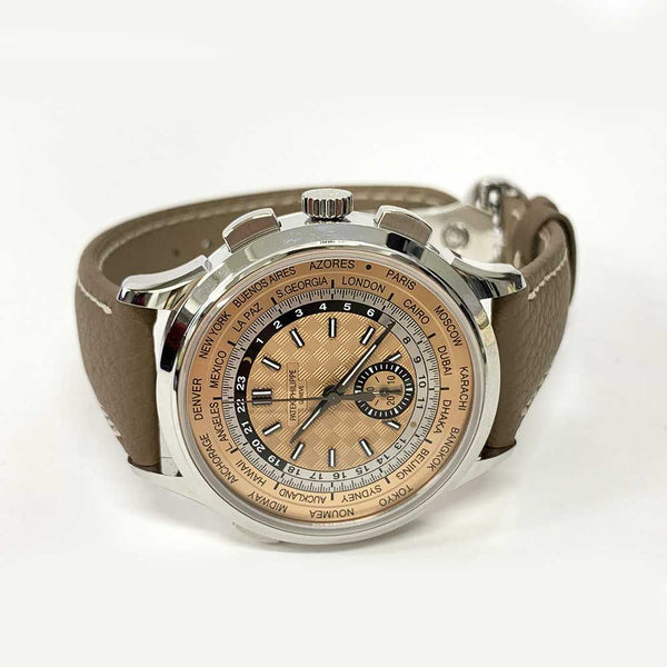 Patek Philippe World Time 5935A-001 Salmon Dial