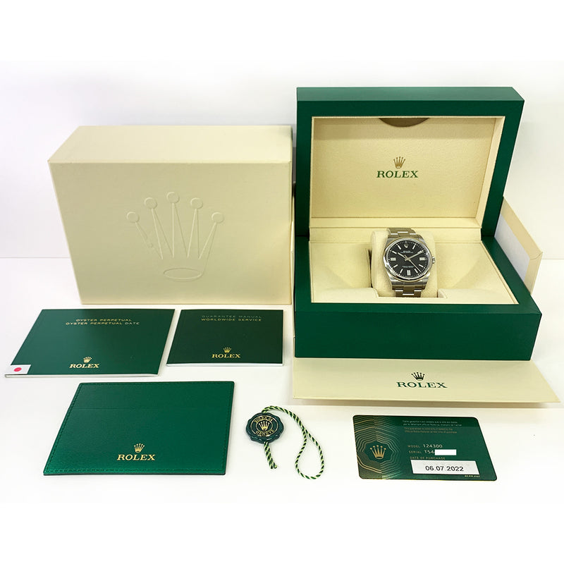 Rolex Oyster Perpetual 124300 Black Dial