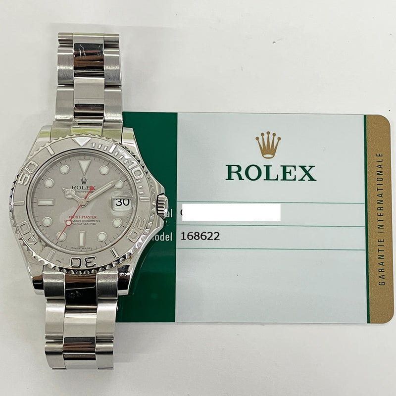 Rolex Yacht-Master 168622 Platinum Dial