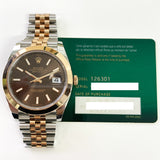 Rolex Datejust 126301 Chocolate Dial