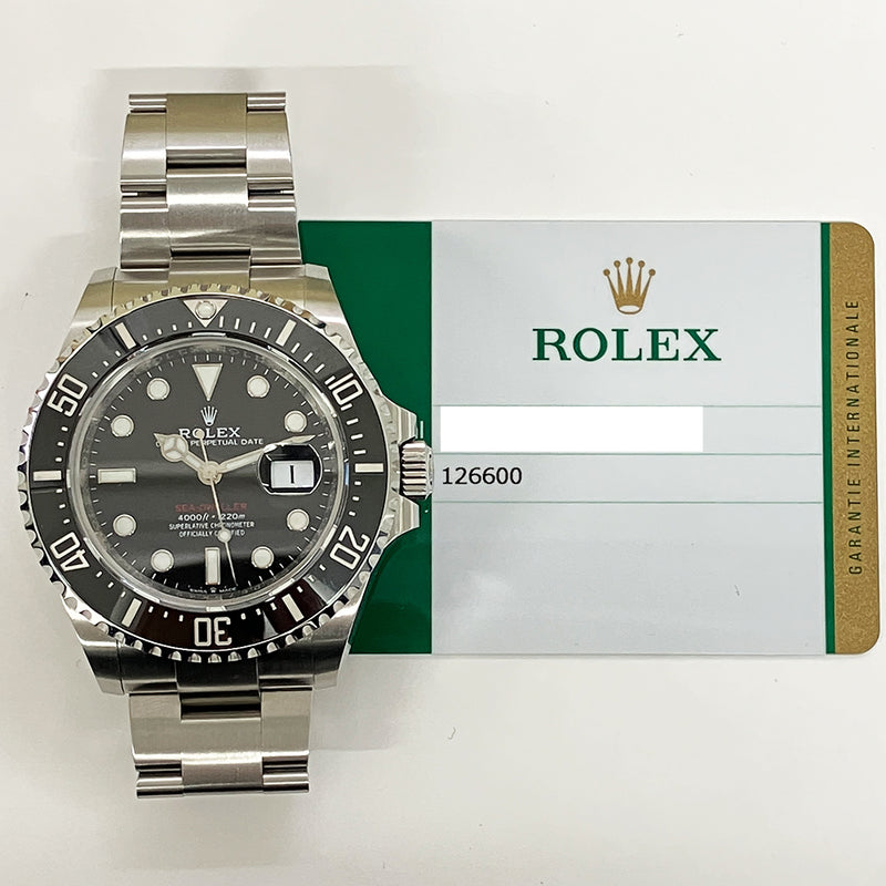 Rolex Sea-Dweller 126600 Black Dial