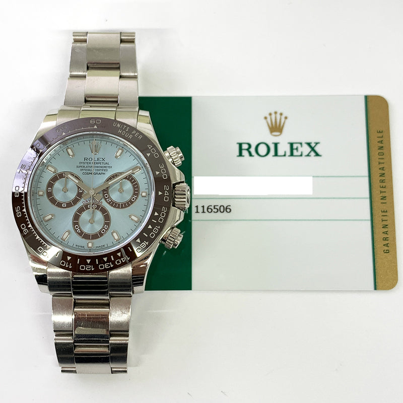 Rolex Cosmograph Daytona 116506 Ice Blue Dial