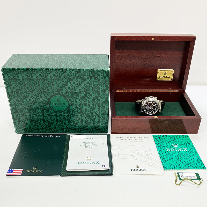 Rolex Cosmograph Daytona 116519 Black Diamond Dial